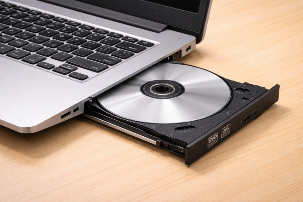 ノートパソコン光学ドライブ画像